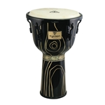 Tycoon  TJSS-73 BS CY 13″ Key-Tuned Djembe with Black Powder-Coated Hardware